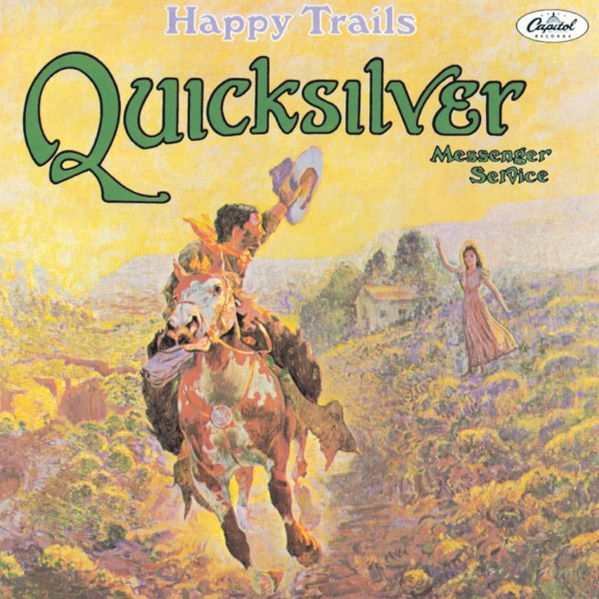 Happy Trails by Quicksilver Messenger Service album cover