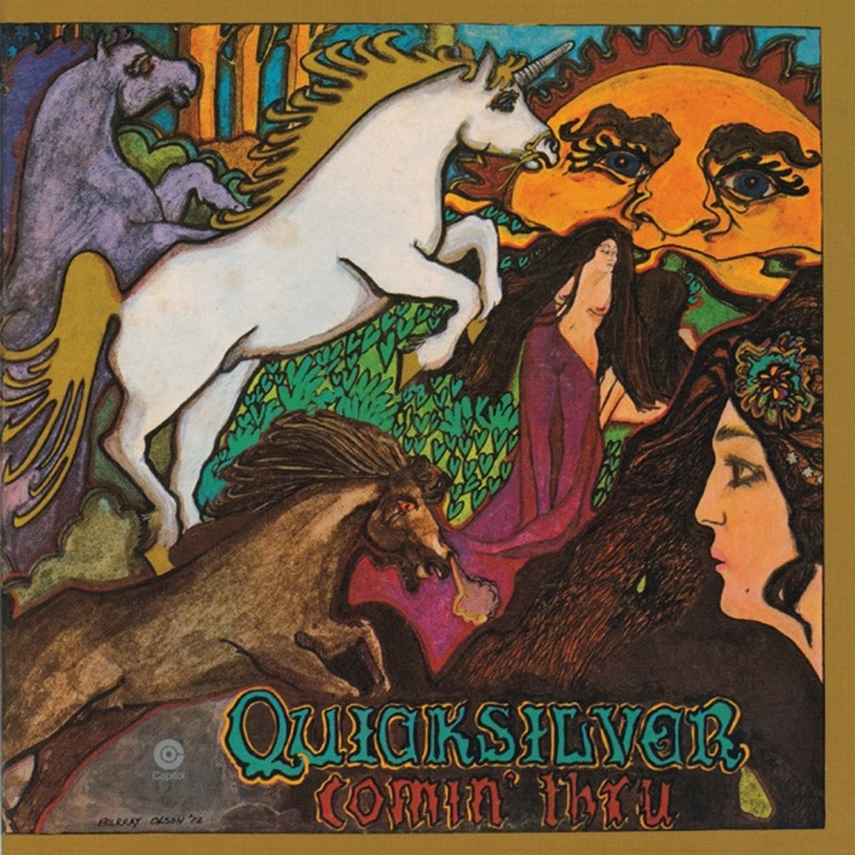 Comin' Thru by Quicksilver Messenger Service album cover