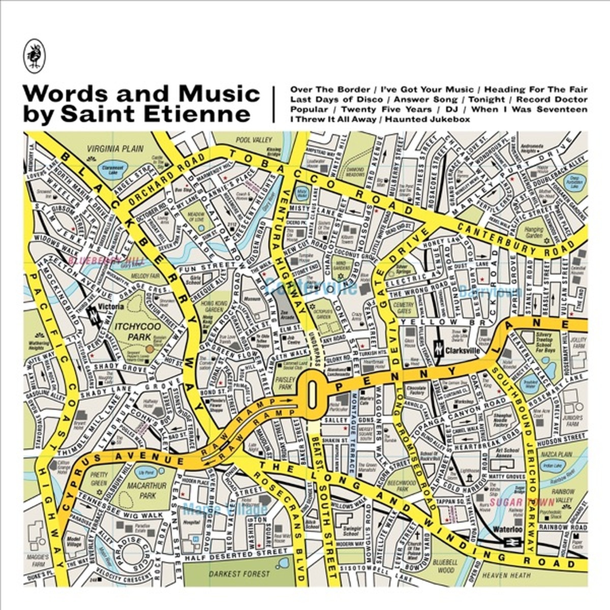 Words and Music by Saint Etienne by Saint Etienne album cover