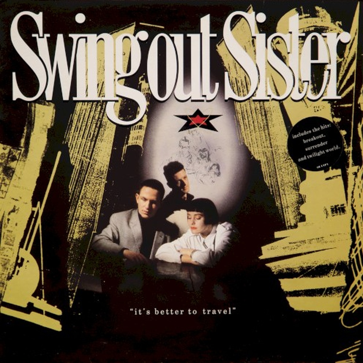 It's Better to Travel by Swing Out Sister album cover