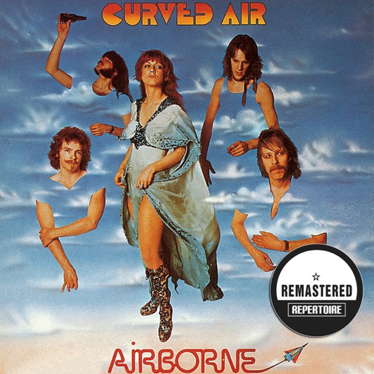 Airborne by Curved Air album cover