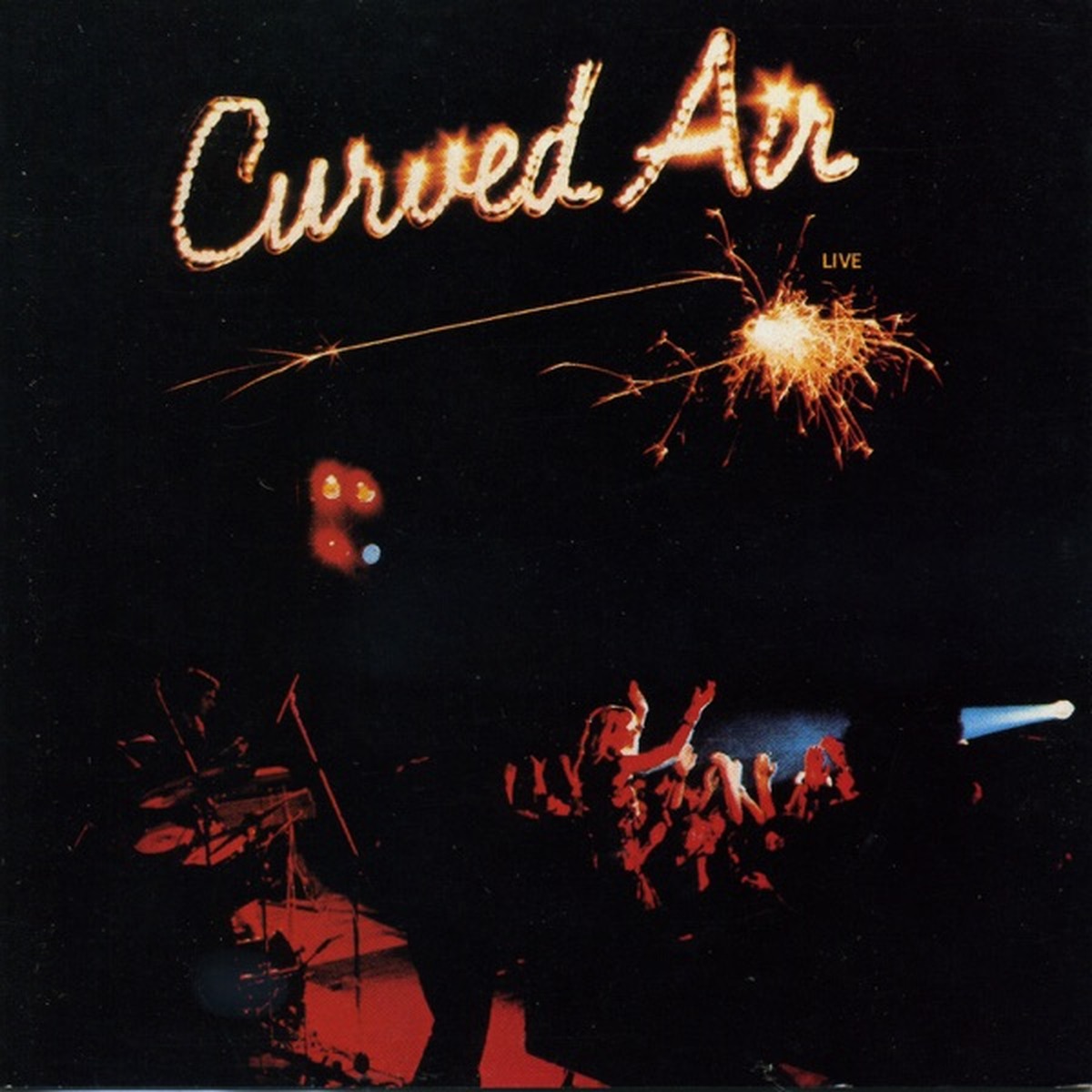 Curved Air – Live by Curved Air album cover