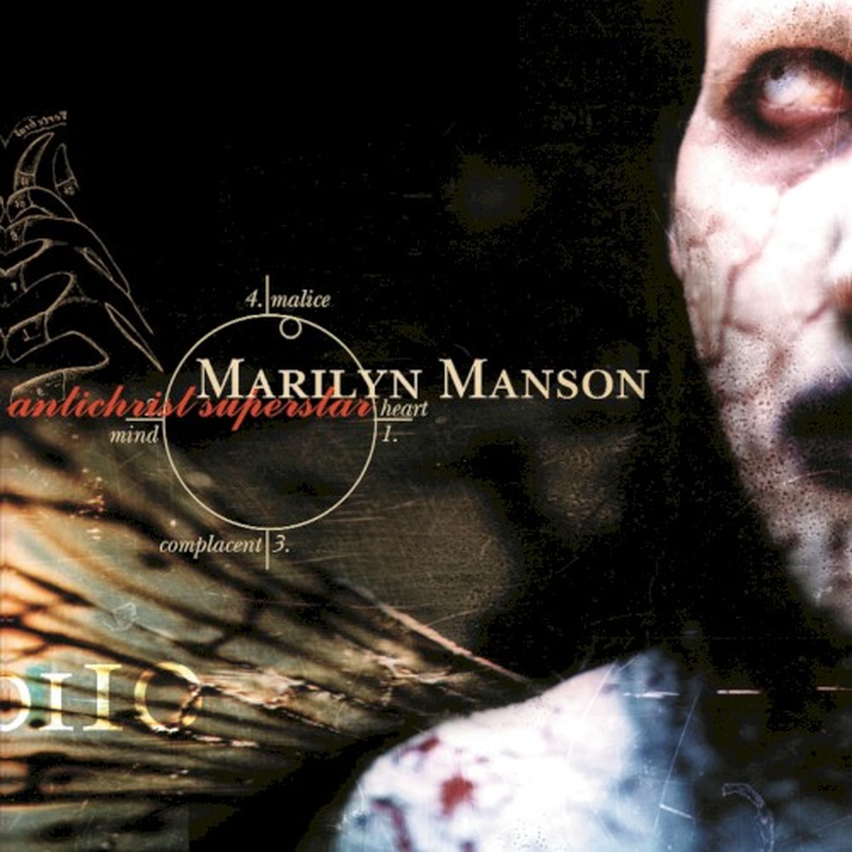 Antichrist Superstar by Marilyn Manson album cover