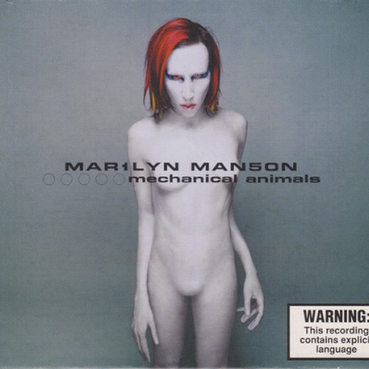 Mechanical Animals by Marilyn Manson album cover