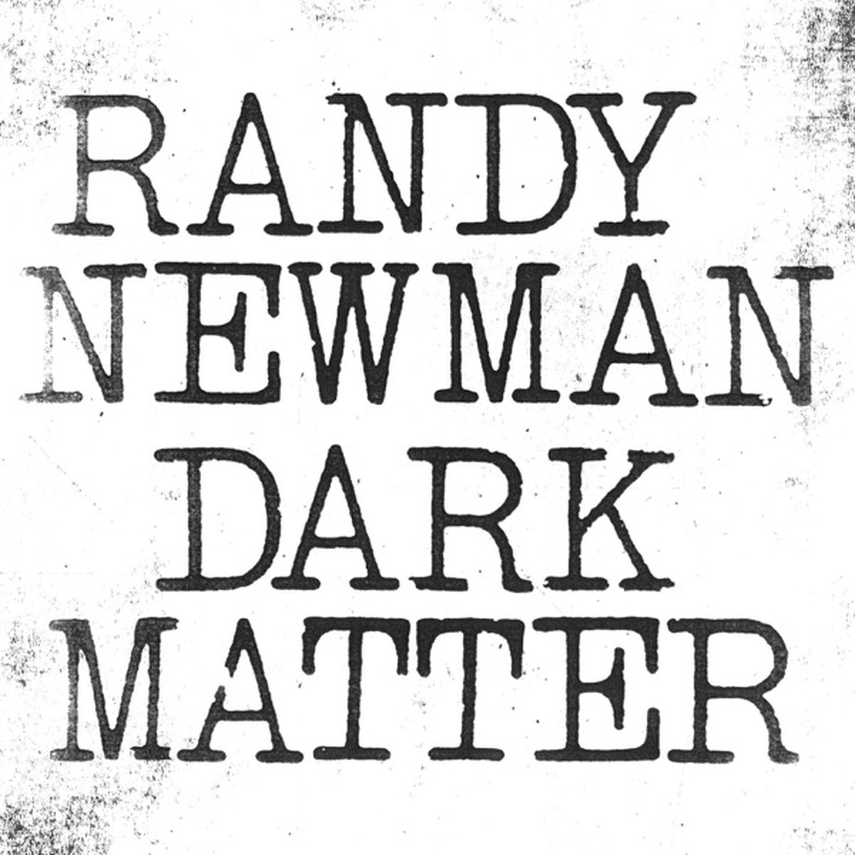 Dark Matter by Randy Newman album cover