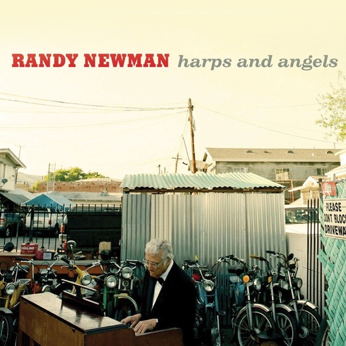 Harps and Angels by Randy Newman album cover