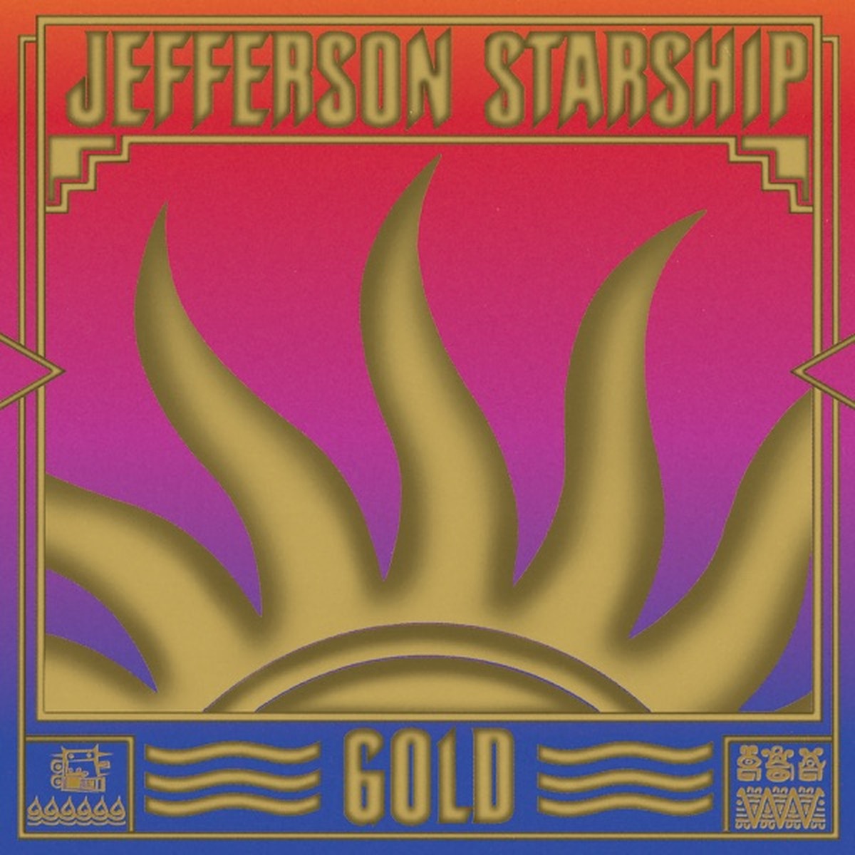 Gold by Jefferson Starship album cover