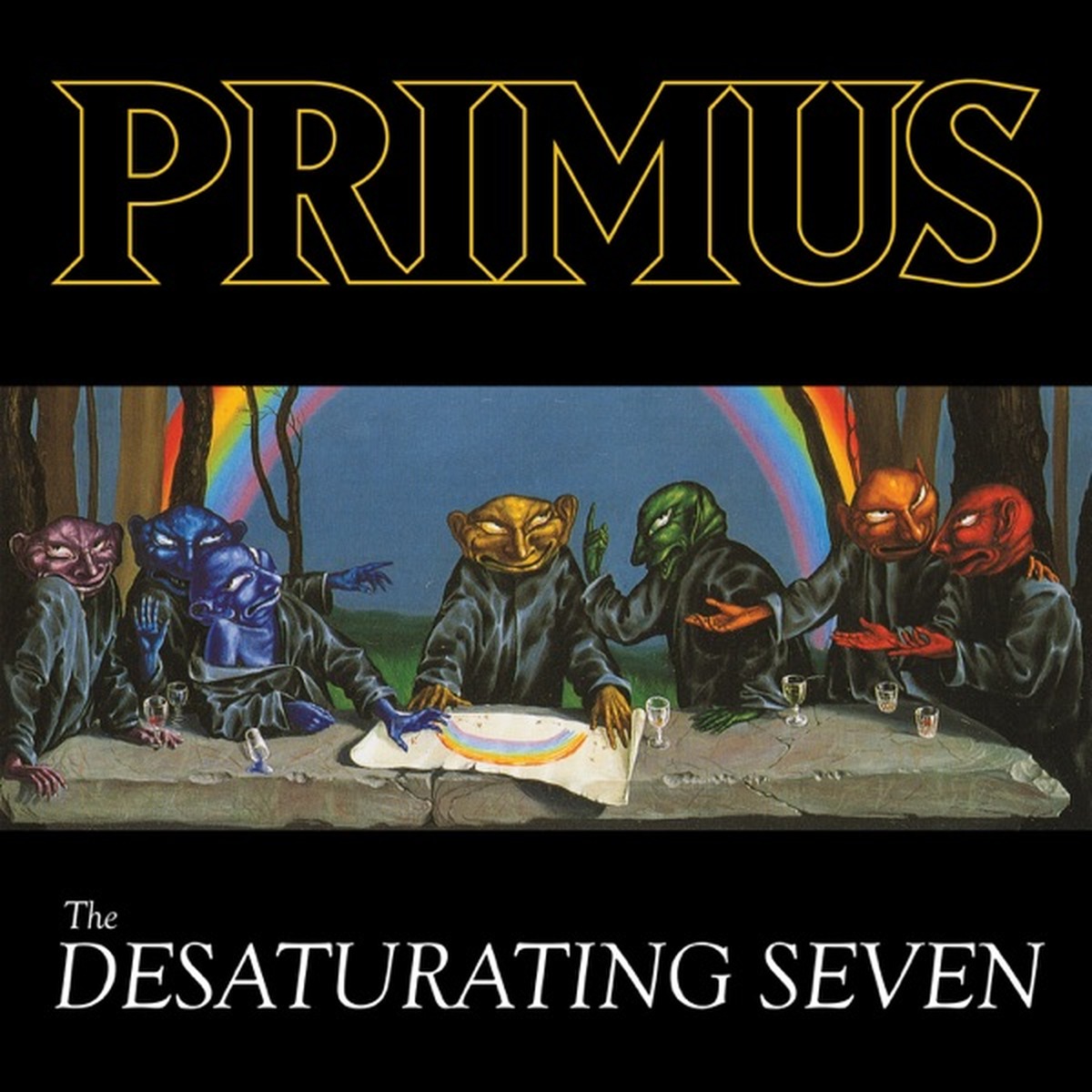 The Desaturating Seven by Primus album cover