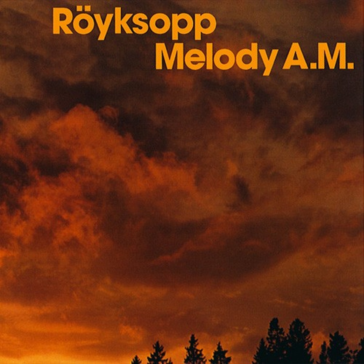 Melody A.M. by Röyksopp album cover