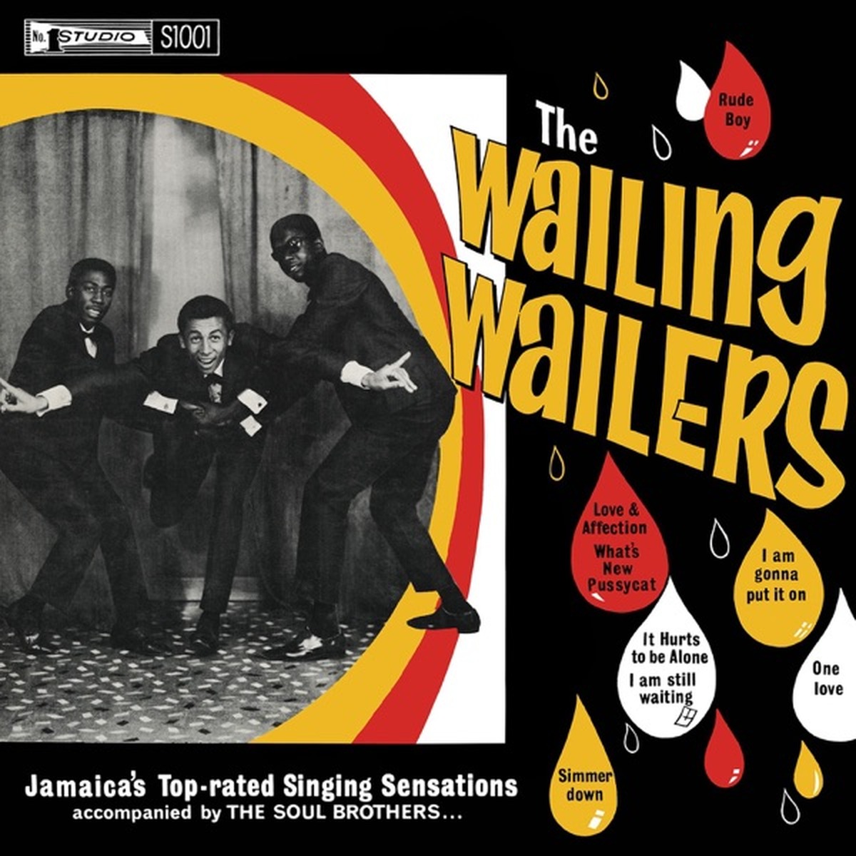 The Wailing Wailers by Bob Marley and The Wailers album cover