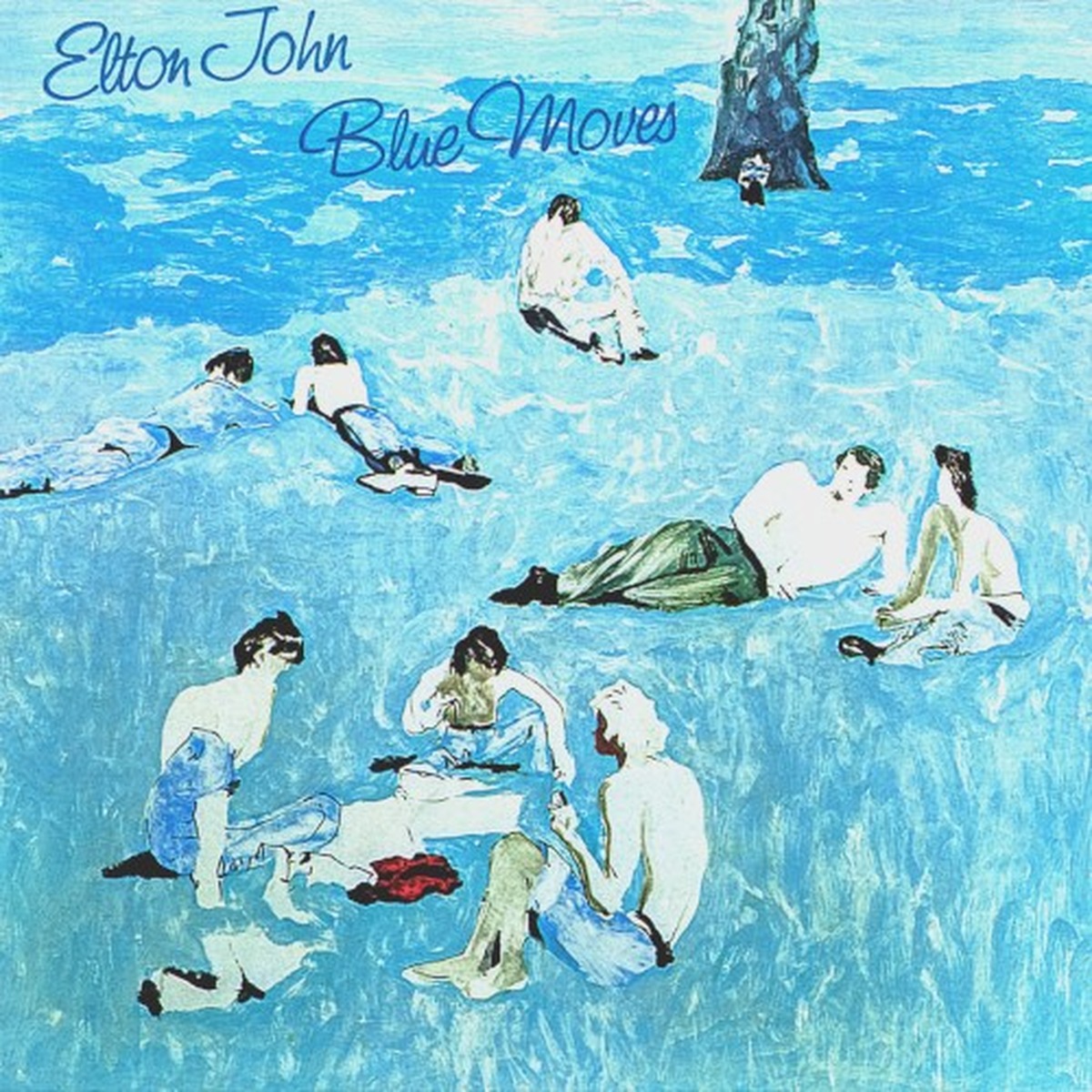 Blue Moves by Elton John album cover