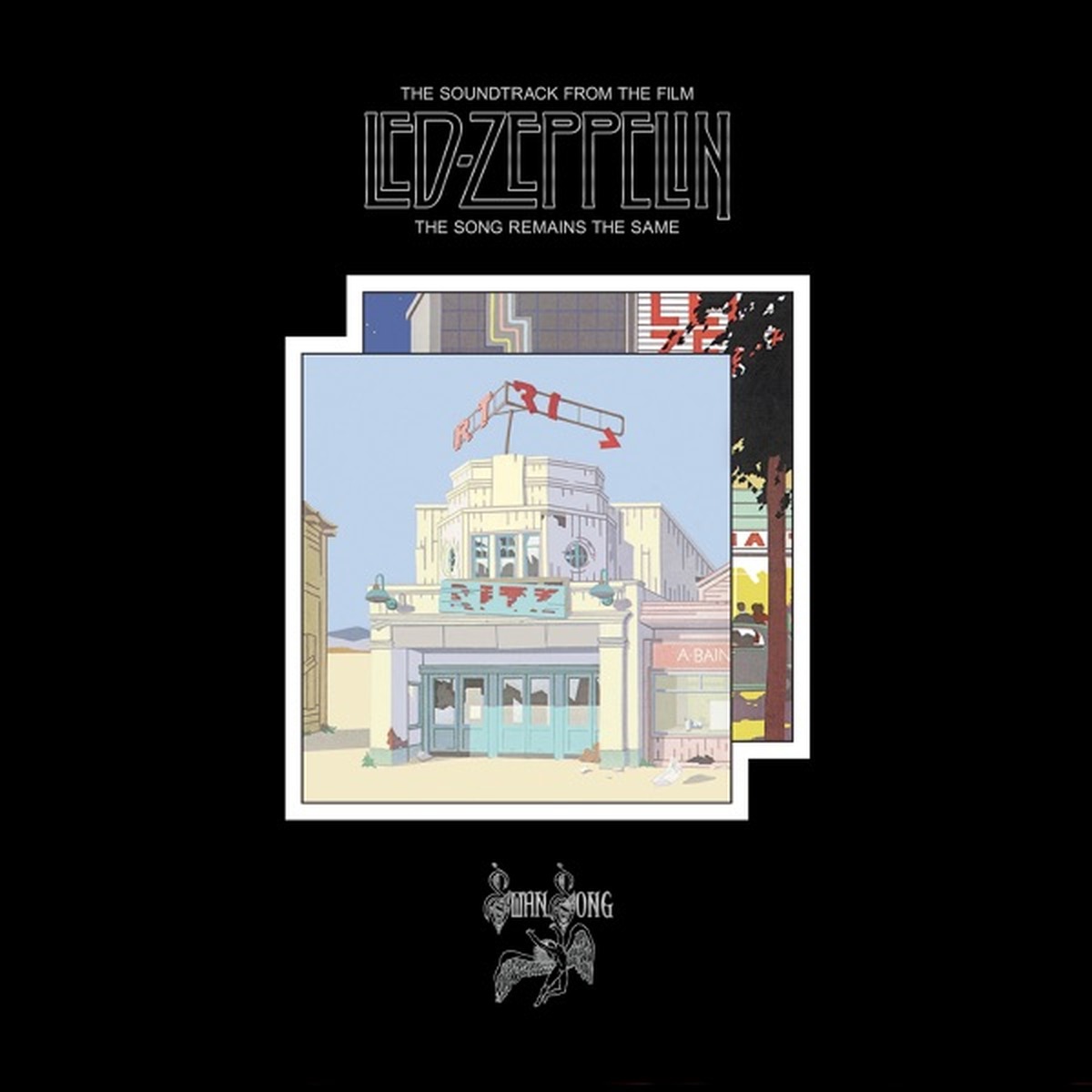 The Song Remains the Same(soundtrack) by Led Zeppelin album cover