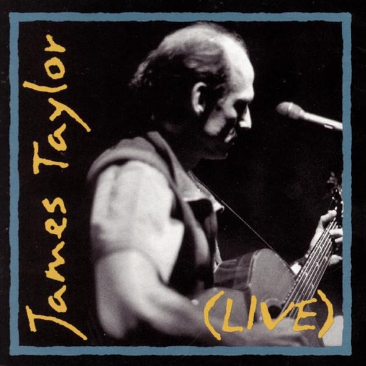 Live (James Taylor album) by James Taylor album cover