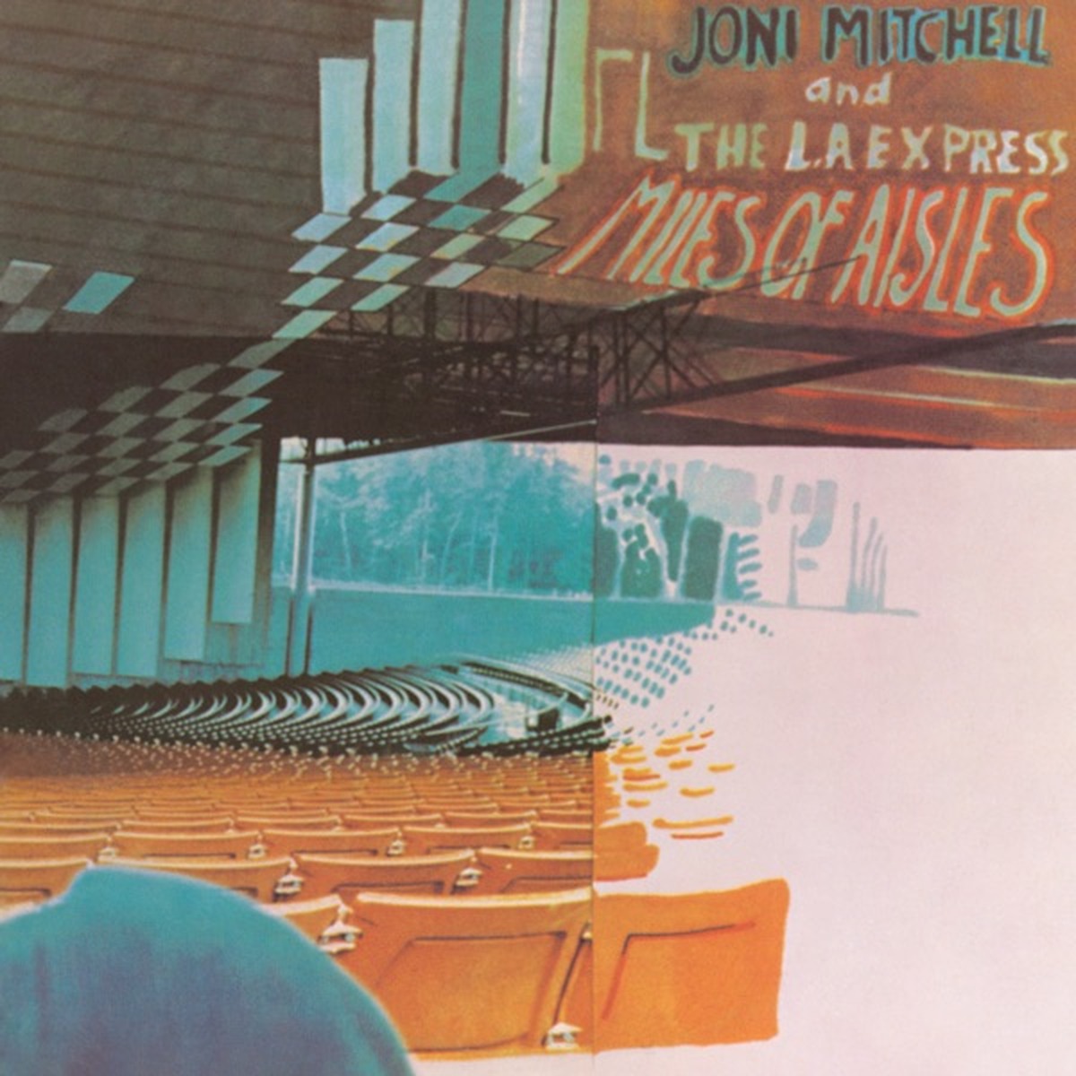 Miles of Aisles by Joni Mitchell album cover