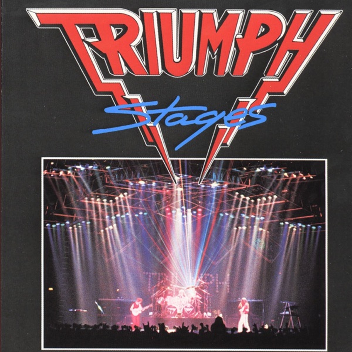 Stages (Triumph album) by Triumph album cover