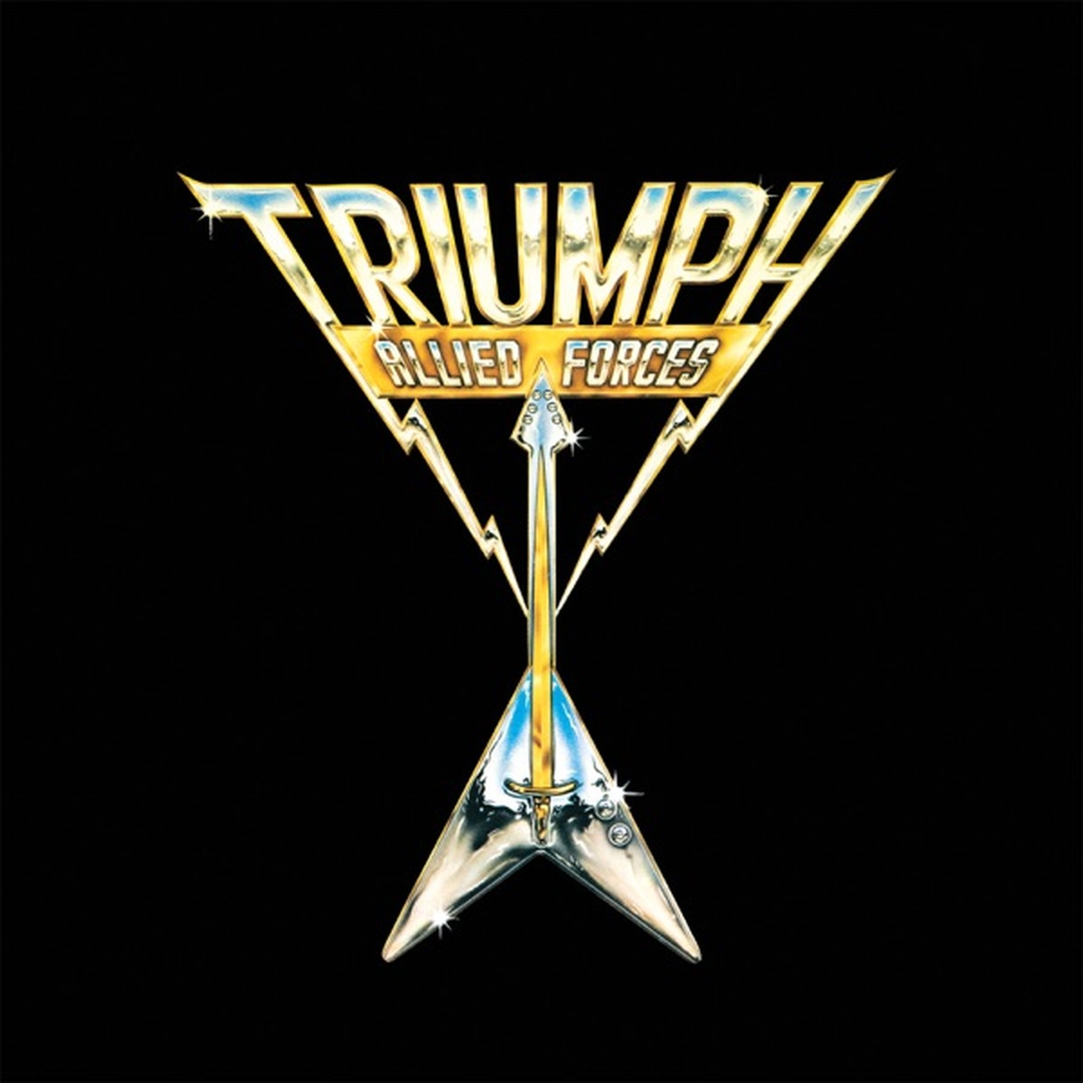 Allied Forces (album) by Triumph album cover
