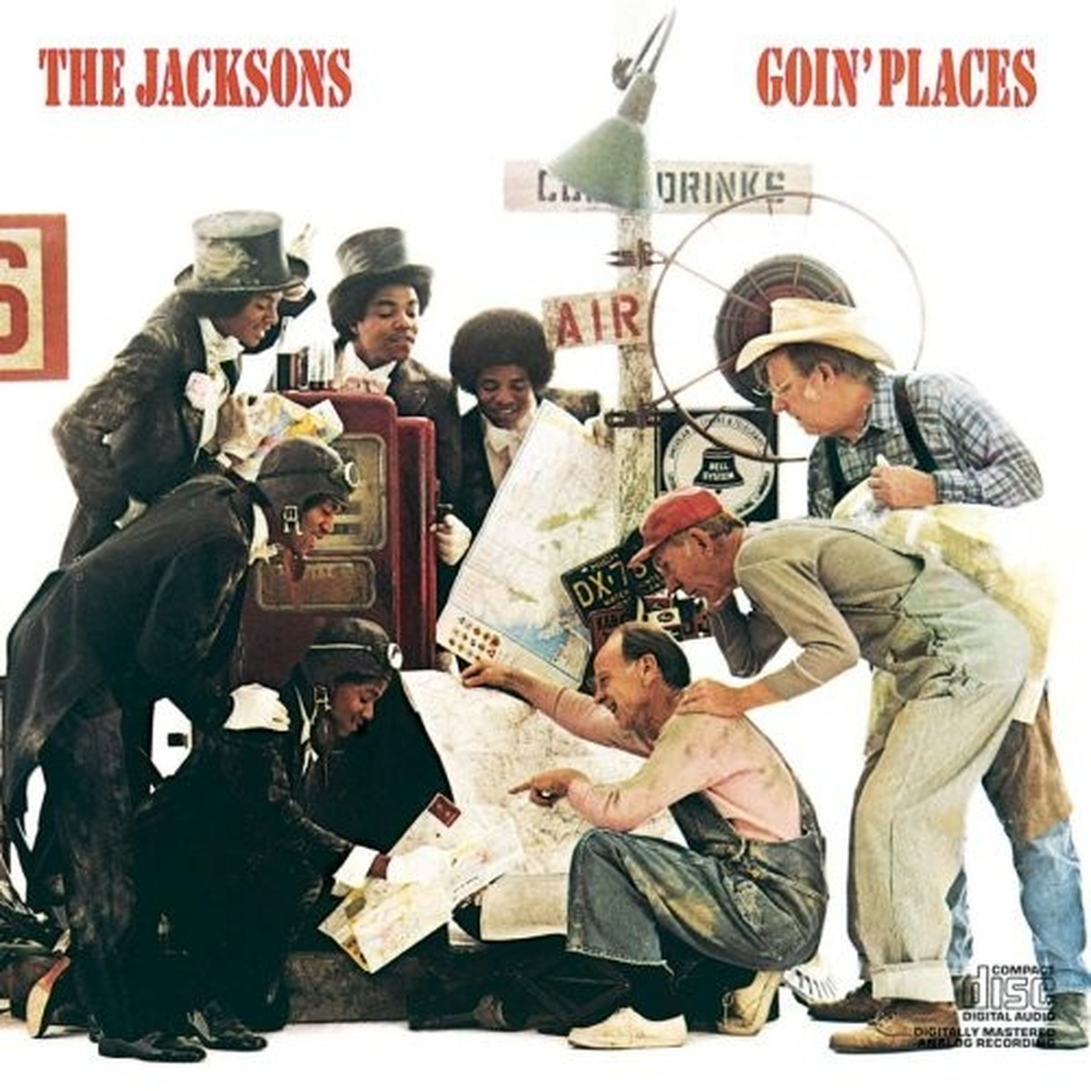 Goin' Places by The Jacksons album cover