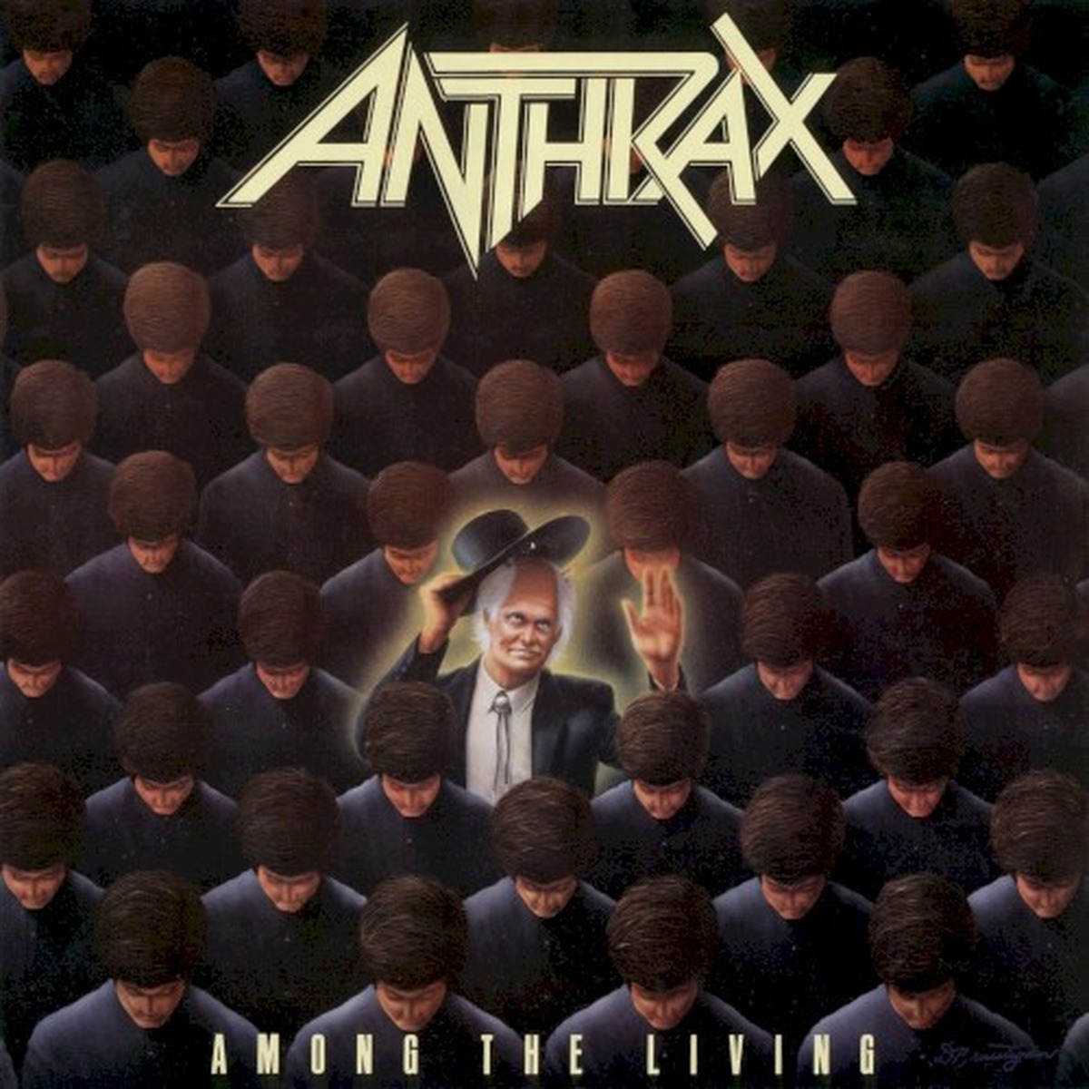 Among the Living by Anthrax album cover