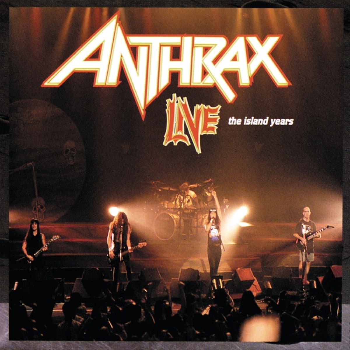 Live: The Island Years by Anthrax album cover