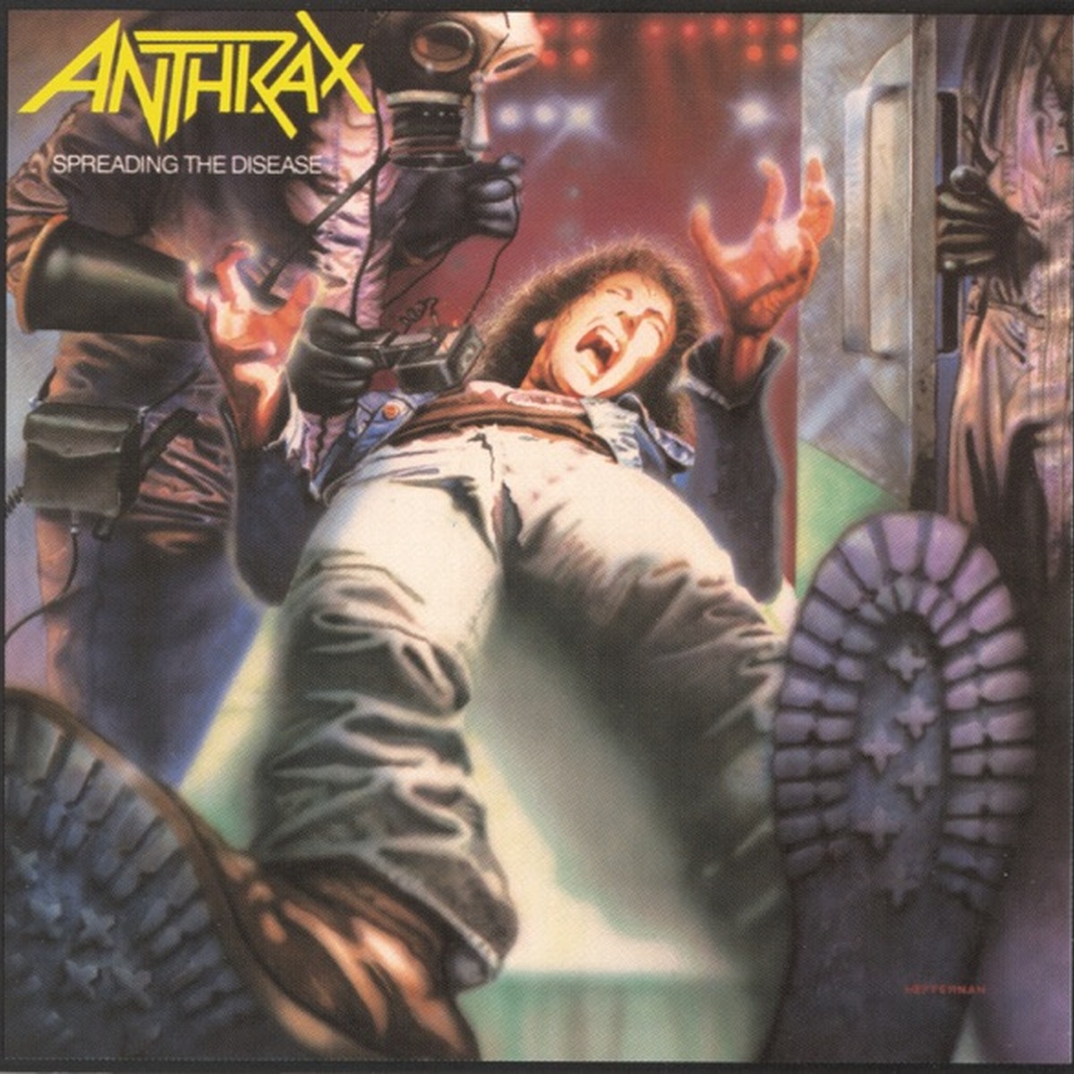 Spreading the Disease by Anthrax album cover