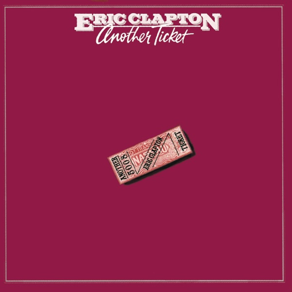 Another Ticket by Eric Clapton album cover
