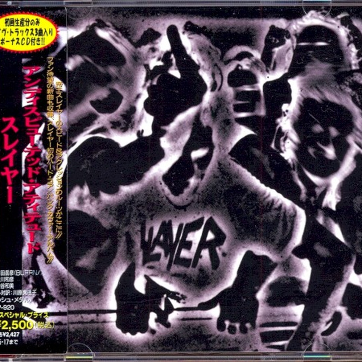 Undisputed Attitude by Slayer album cover