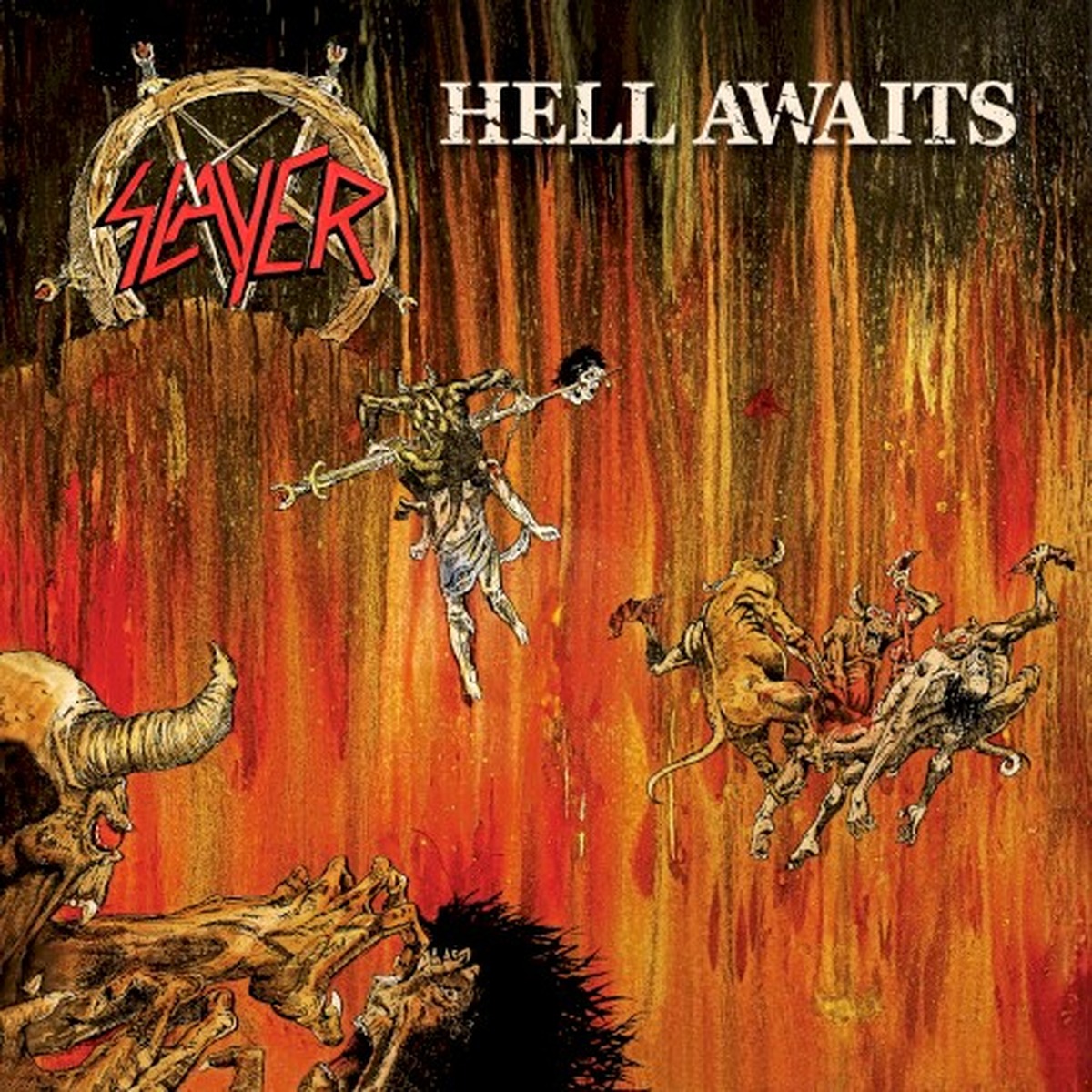 Hell Awaits by Slayer album cover