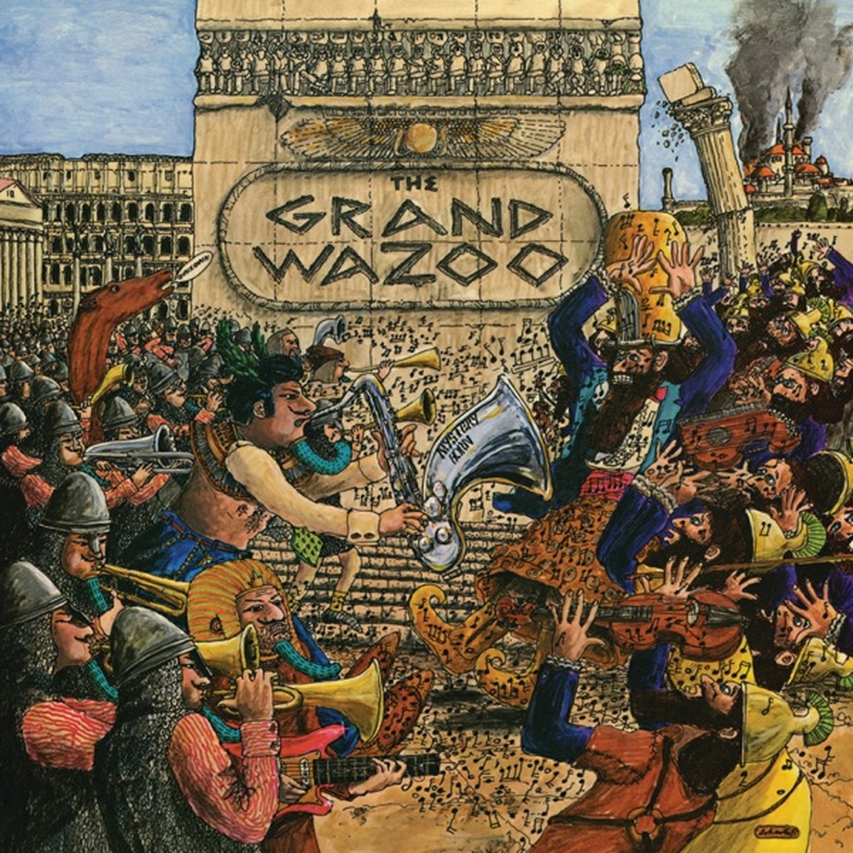 The Grand Wazoo by The Mothers album cover
