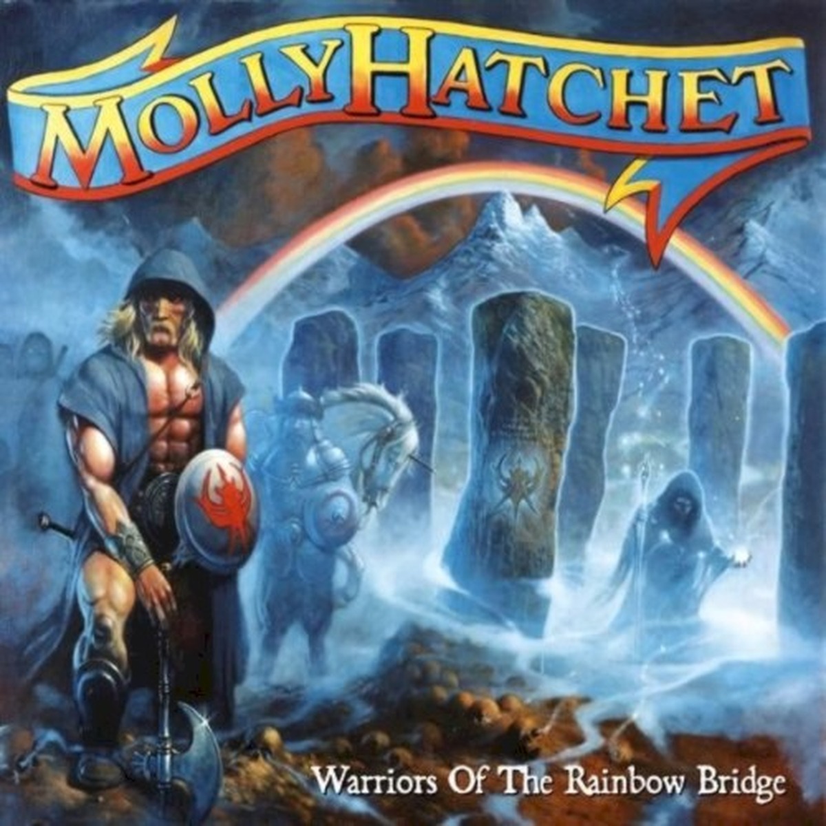 Warriors of the Rainbow Bridge by Molly Hatchet album cover