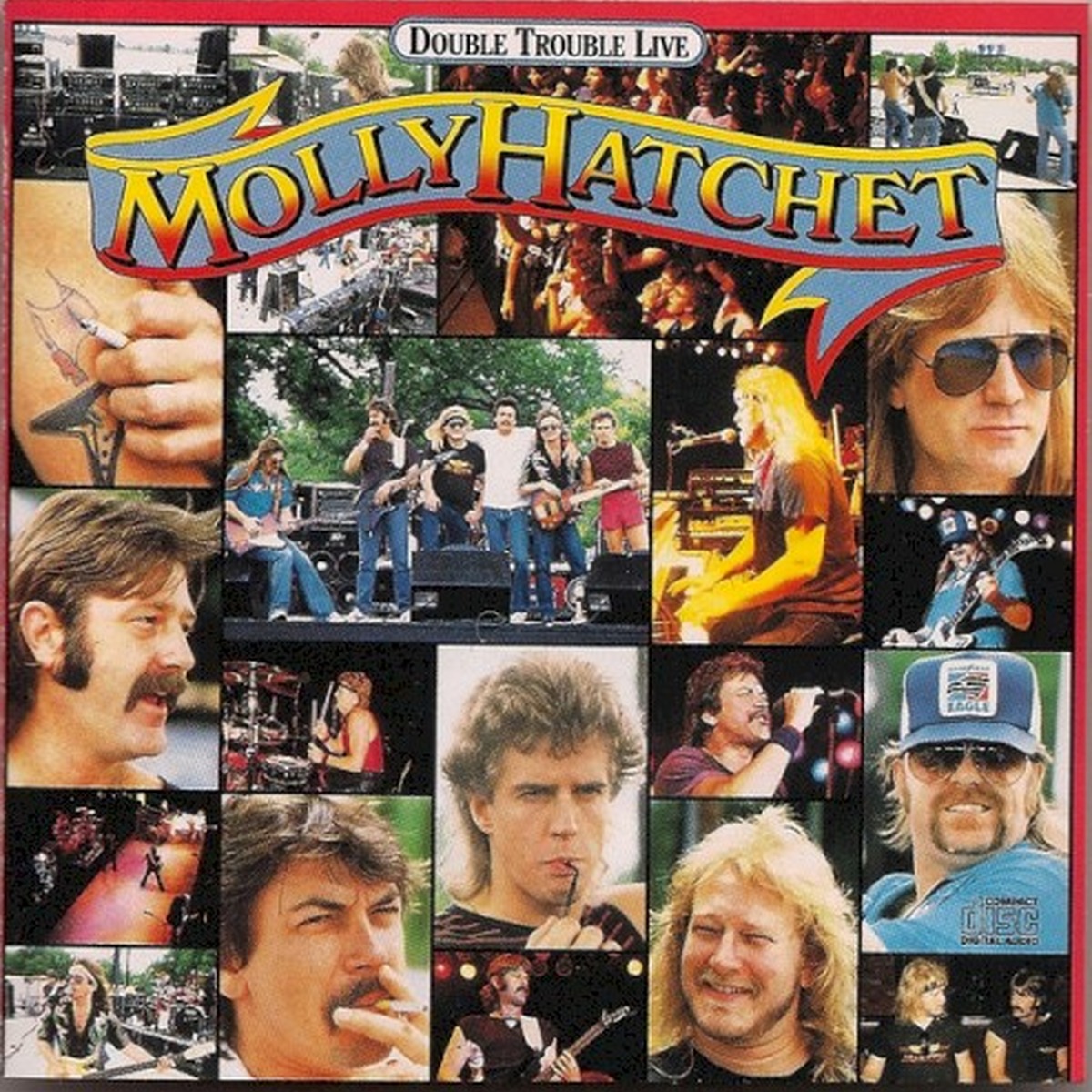 Double Trouble Live by Molly Hatchet album cover