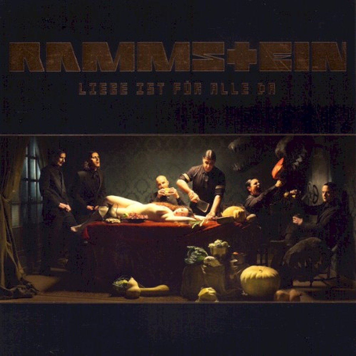 Liebe ist für alle da by Rammstein album cover