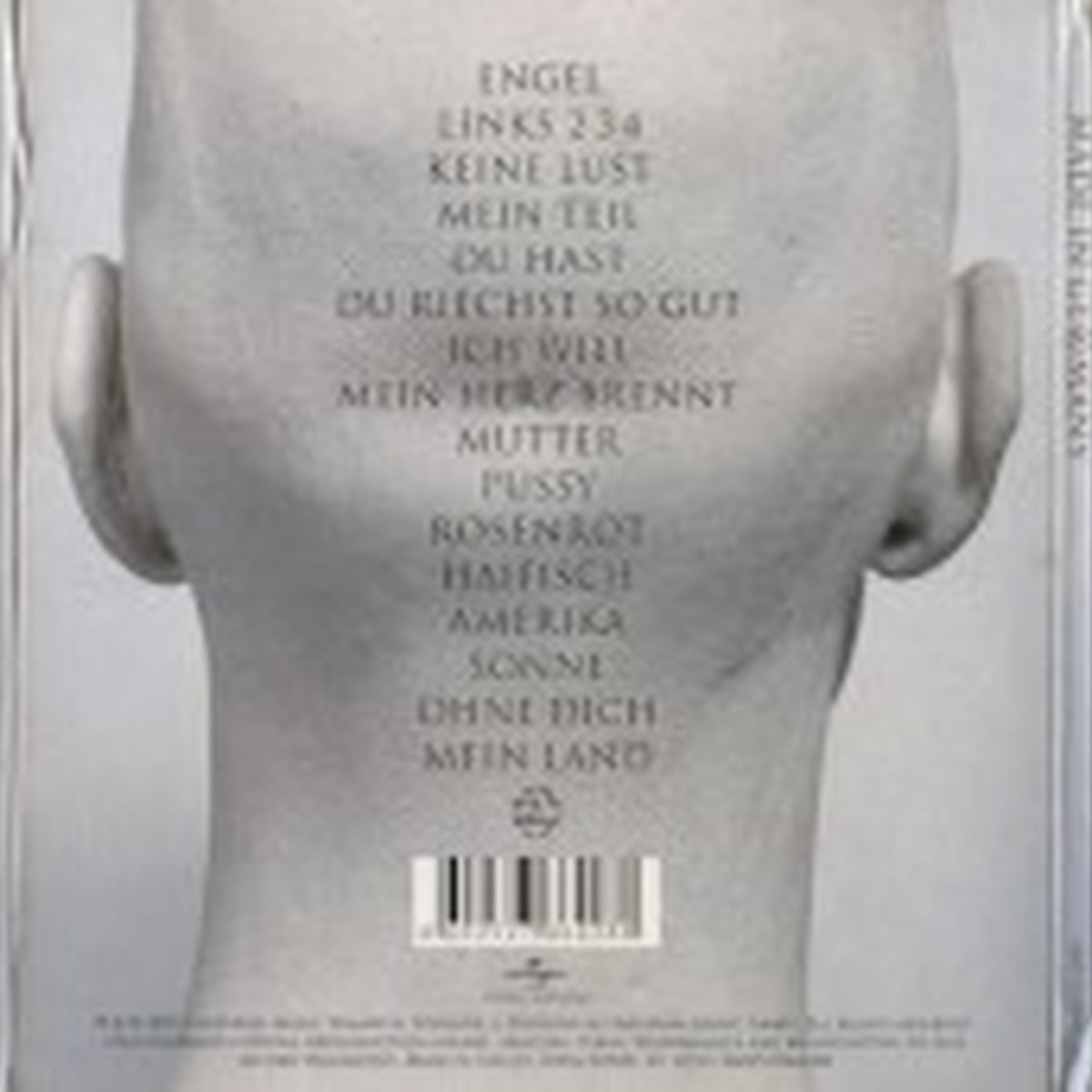 Made in Germany 1995–2011 by Rammstein album cover
