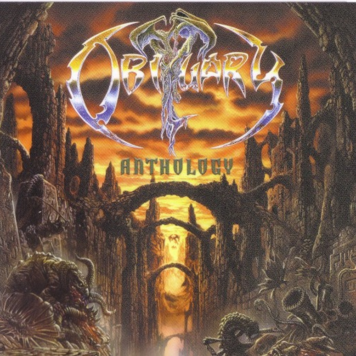 Anthology by Obituary album cover