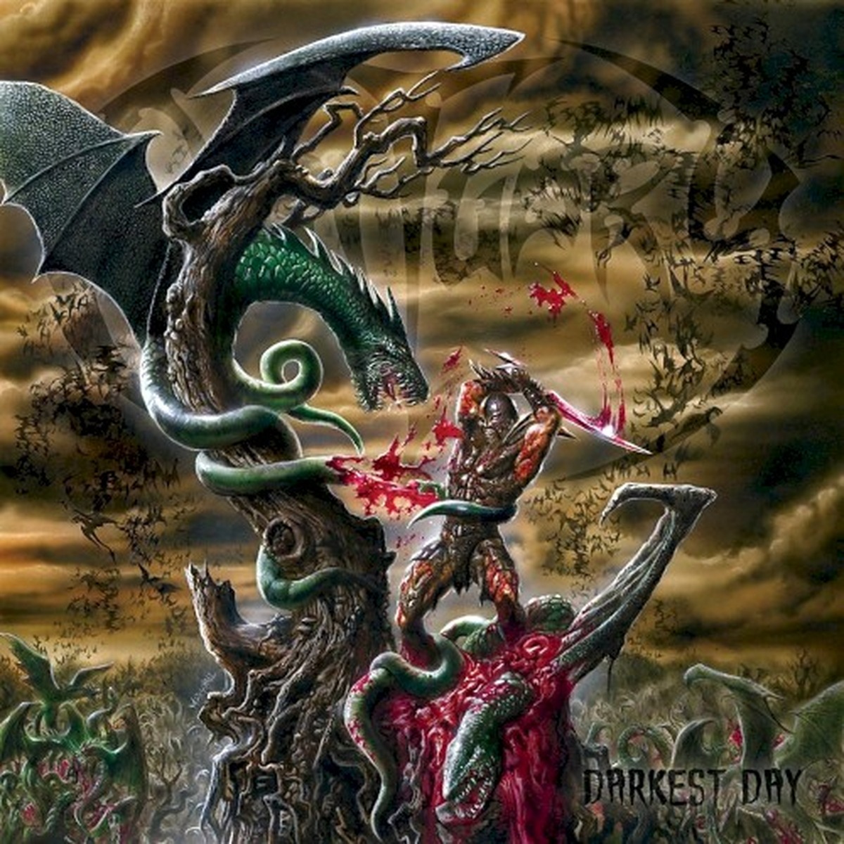 Darkest Day by Obituary album cover