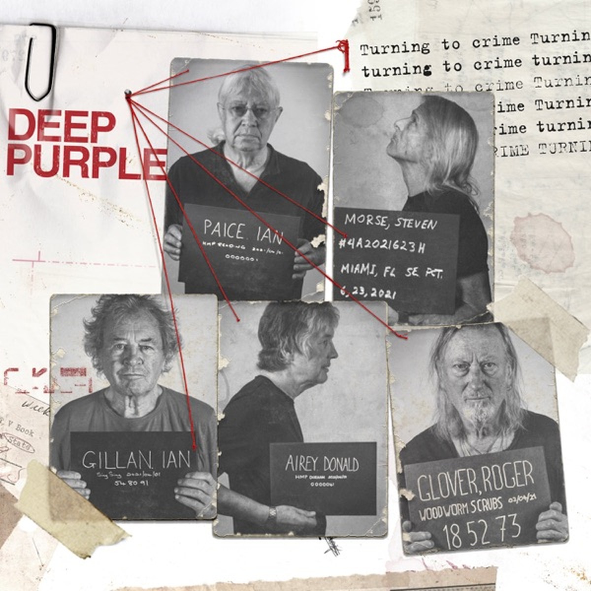 Turning to Crime by Deep Purple album cover