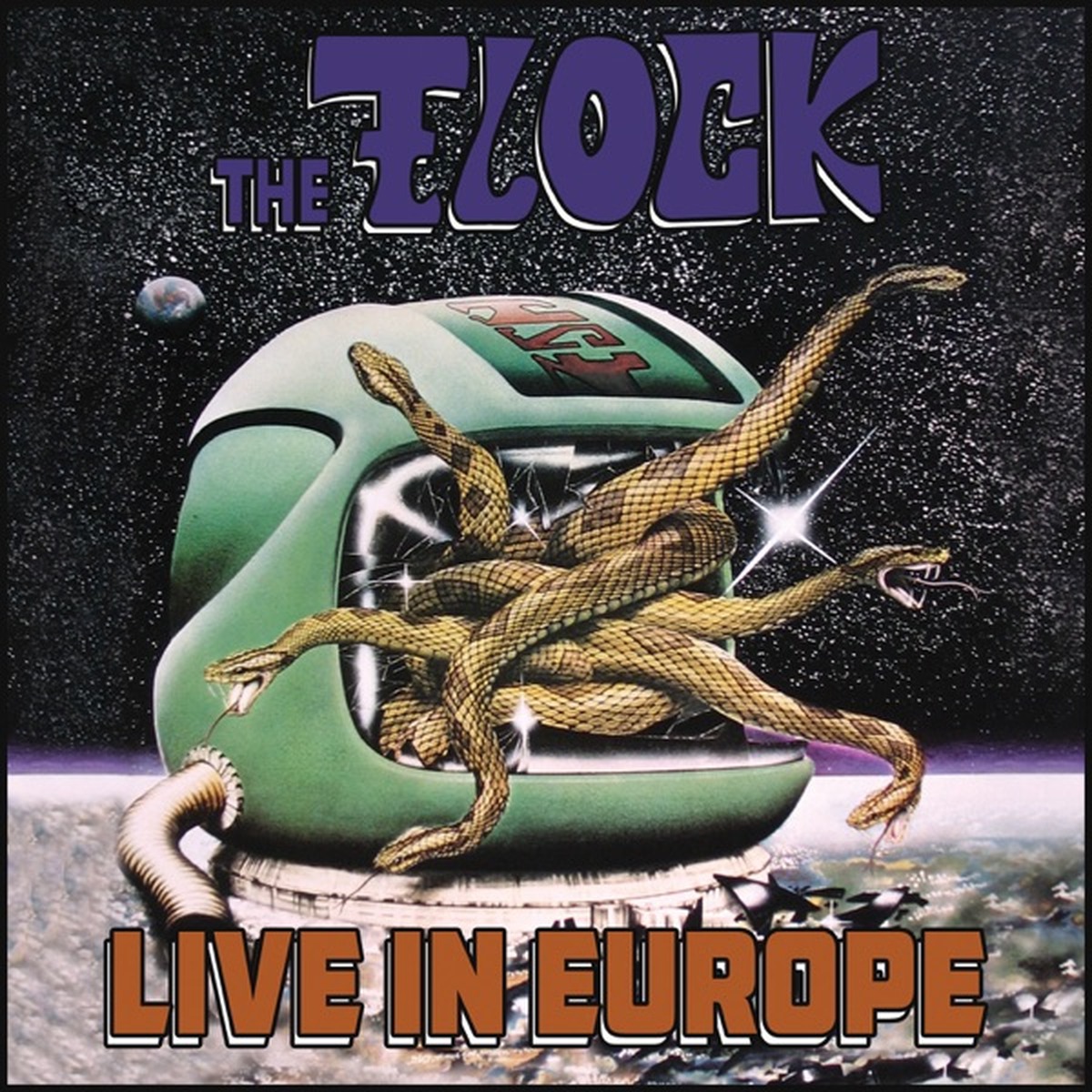 Live in Europe by The Flock album cover