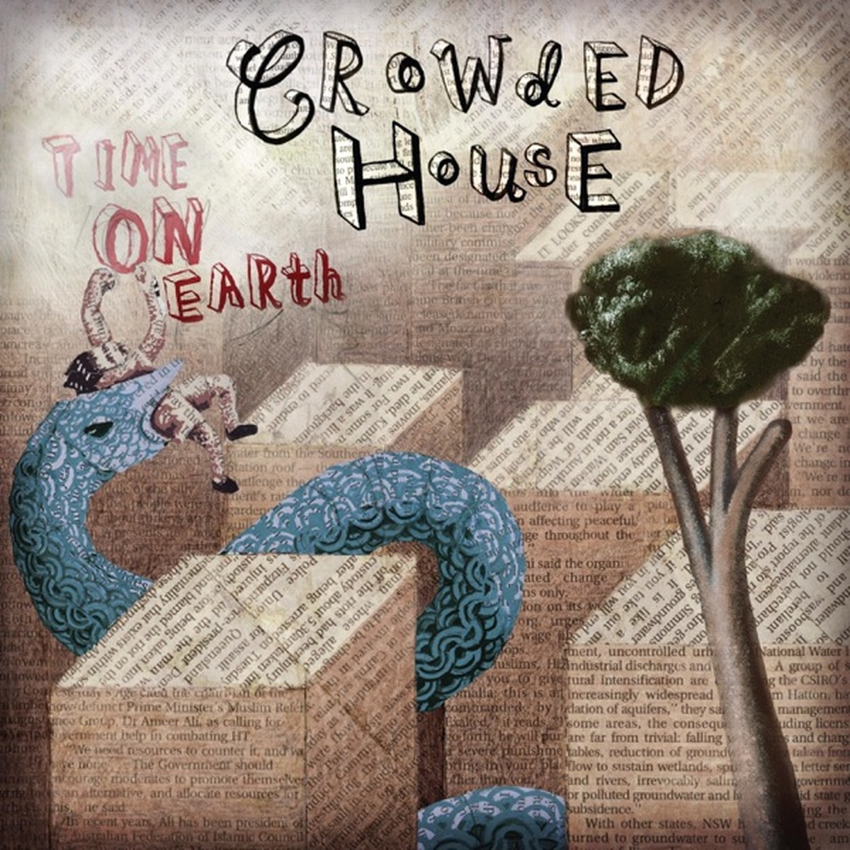 Time on Earth by Crowded House album cover