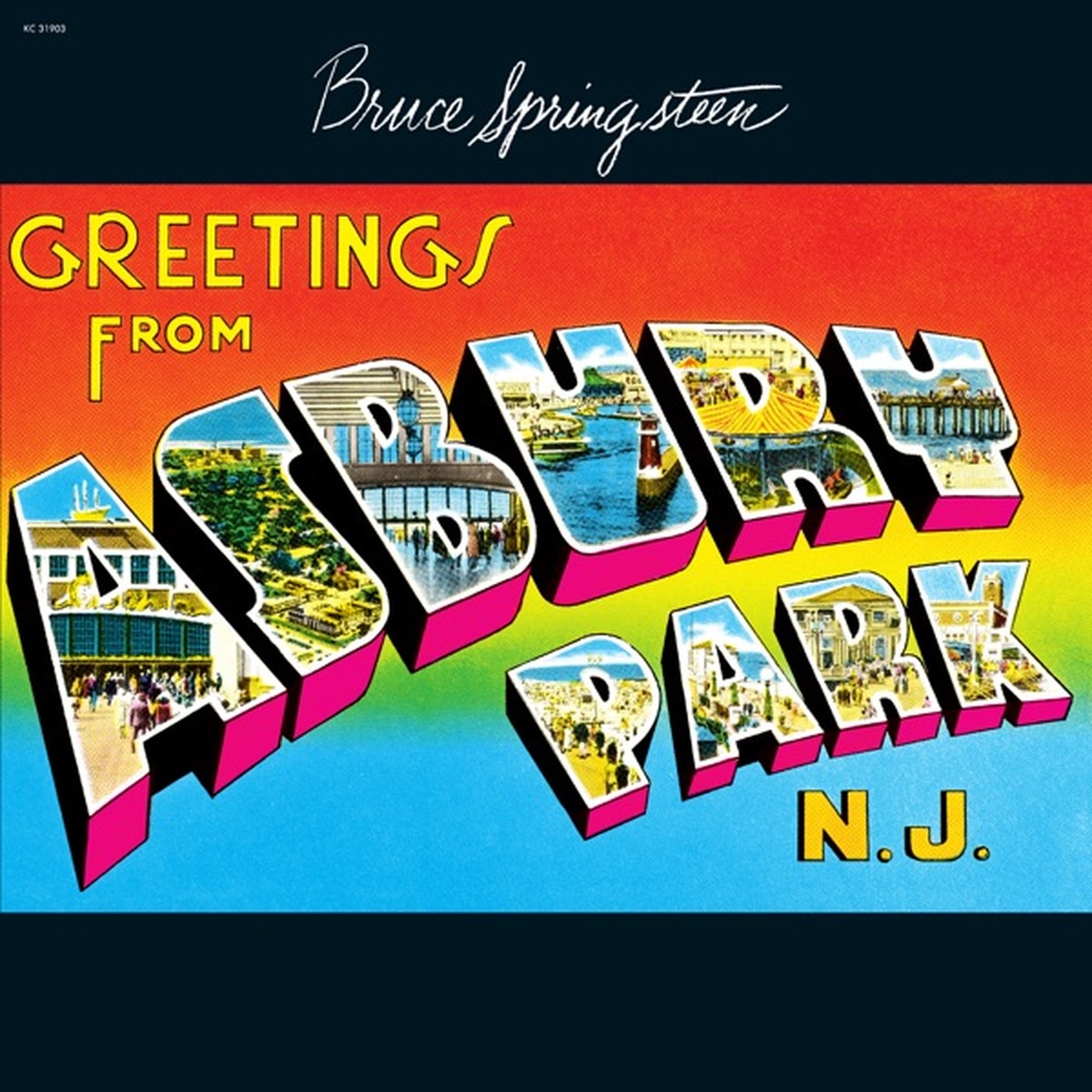 Greetings from Asbury Park, N.J. by Bruce Springsteen album cover