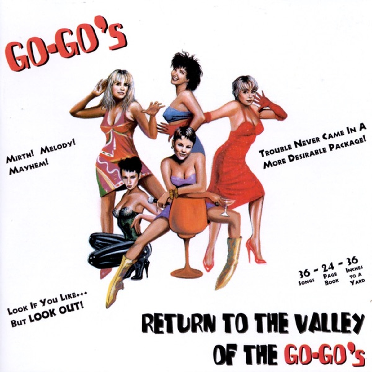 Return to the Valley of the Go-Go's by The Go-Go's album cover