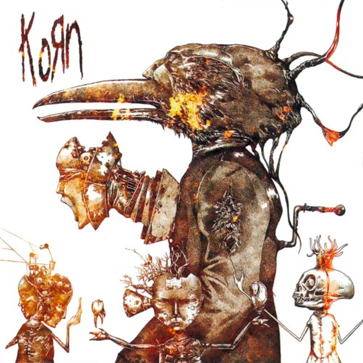 Untitled by Korn album cover