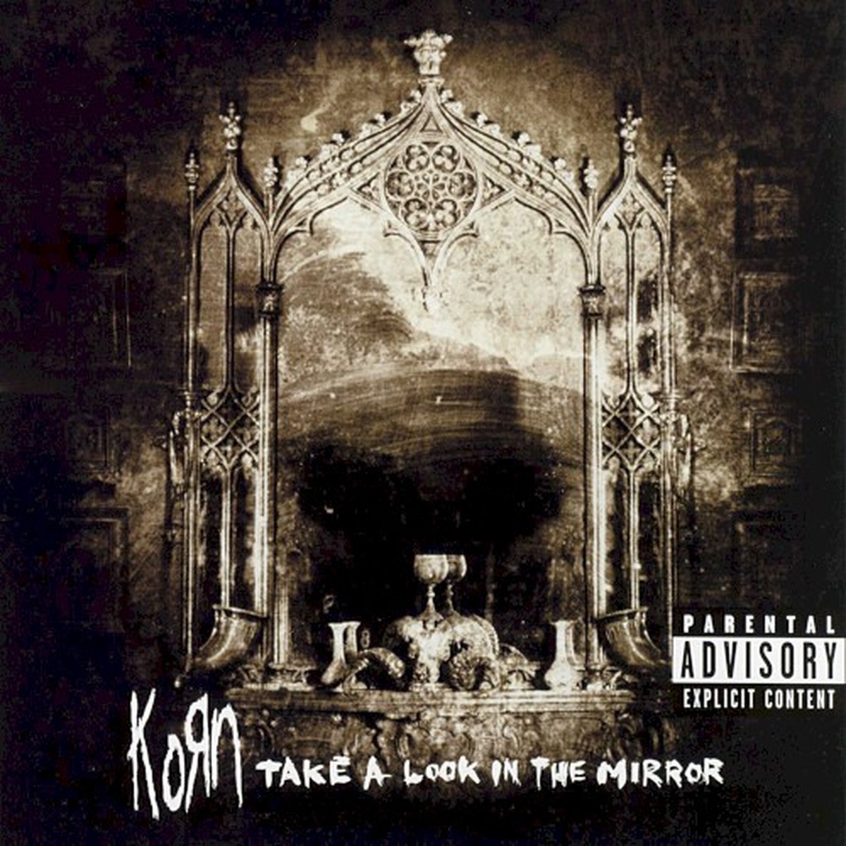 Take a Look in the Mirror by Korn album cover