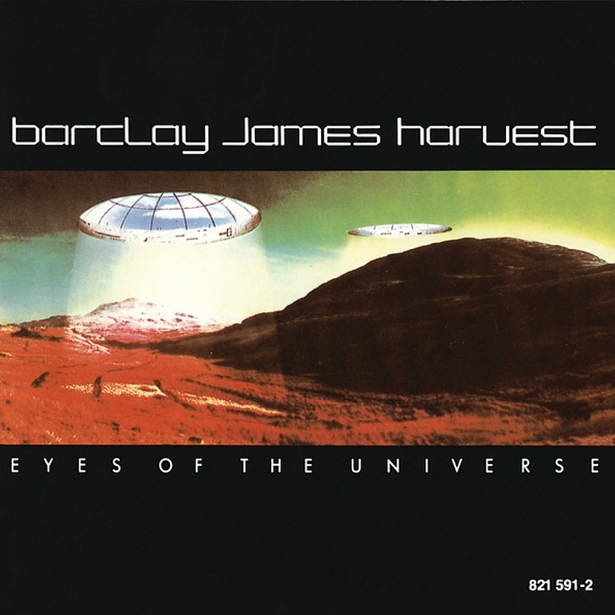 Eyes of the Universe by Barclay James Harvest album cover