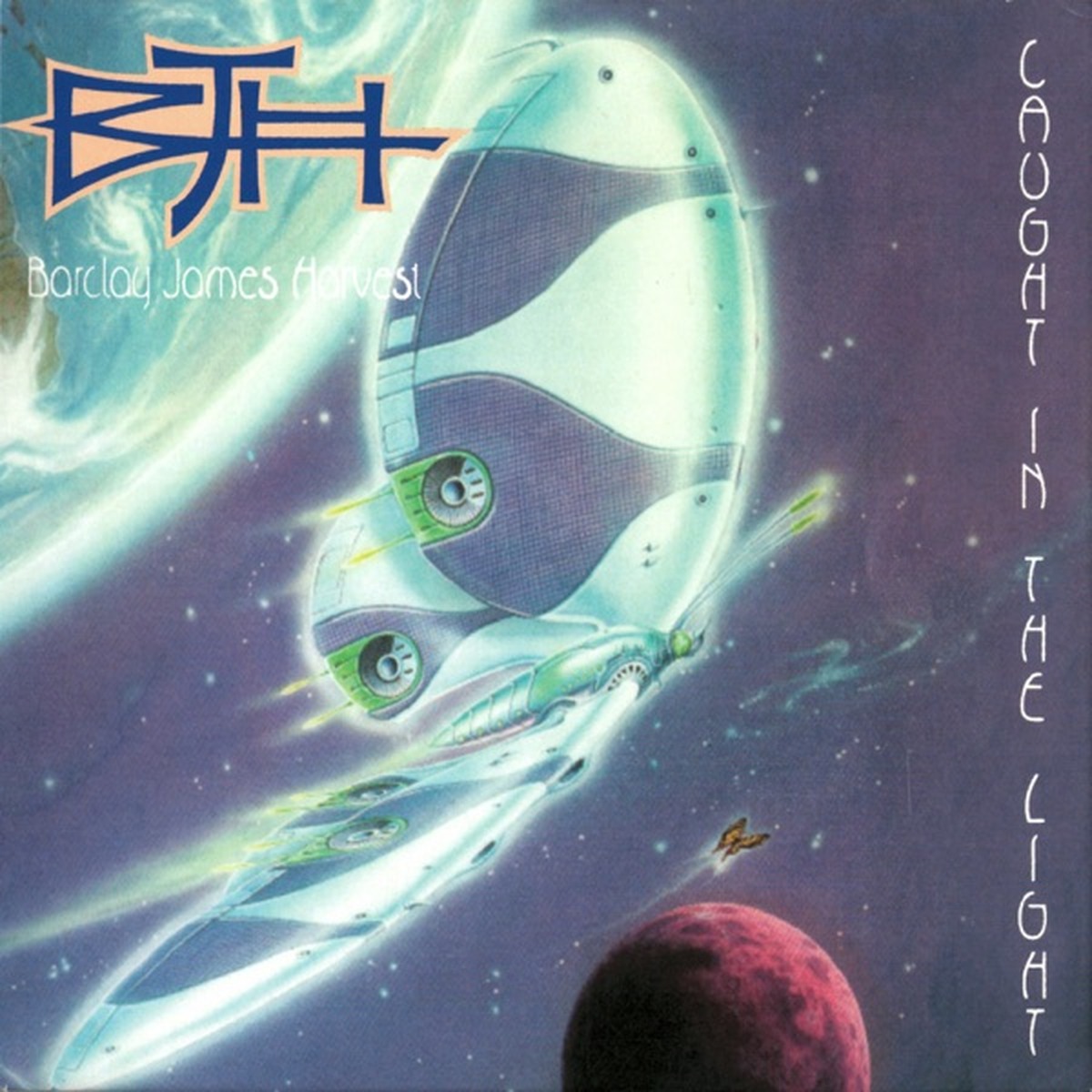 Caught in the Light by Barclay James Harvest album cover