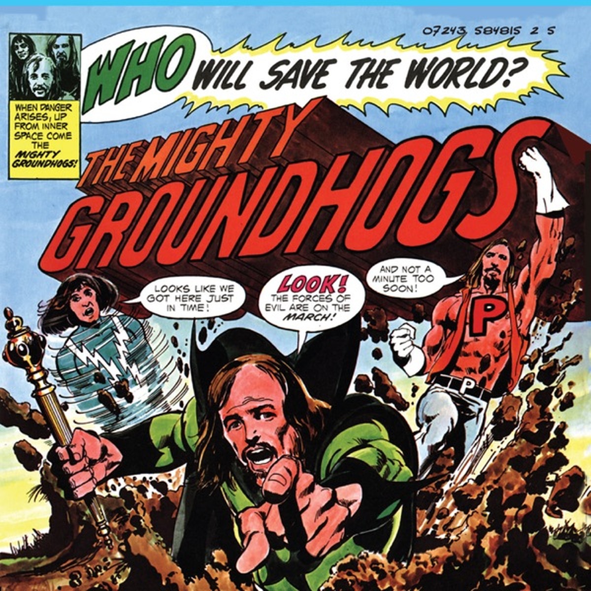 Who Will Save the World? by The Groundhogs album cover