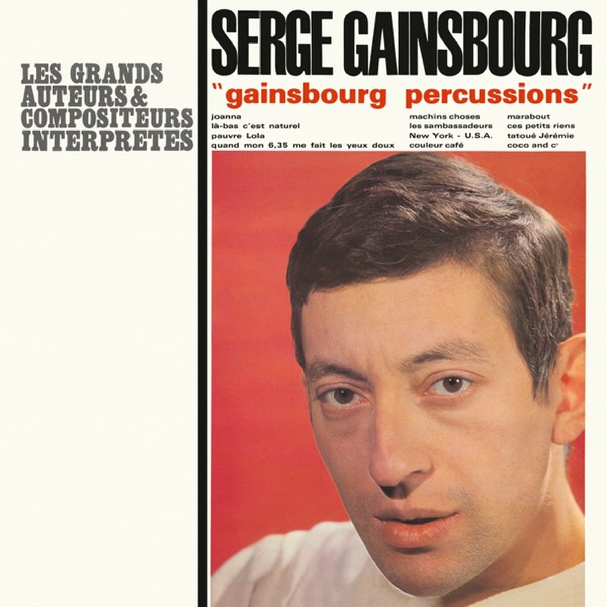 Gainsbourg Percussions by Serge Gainsbourg album cover