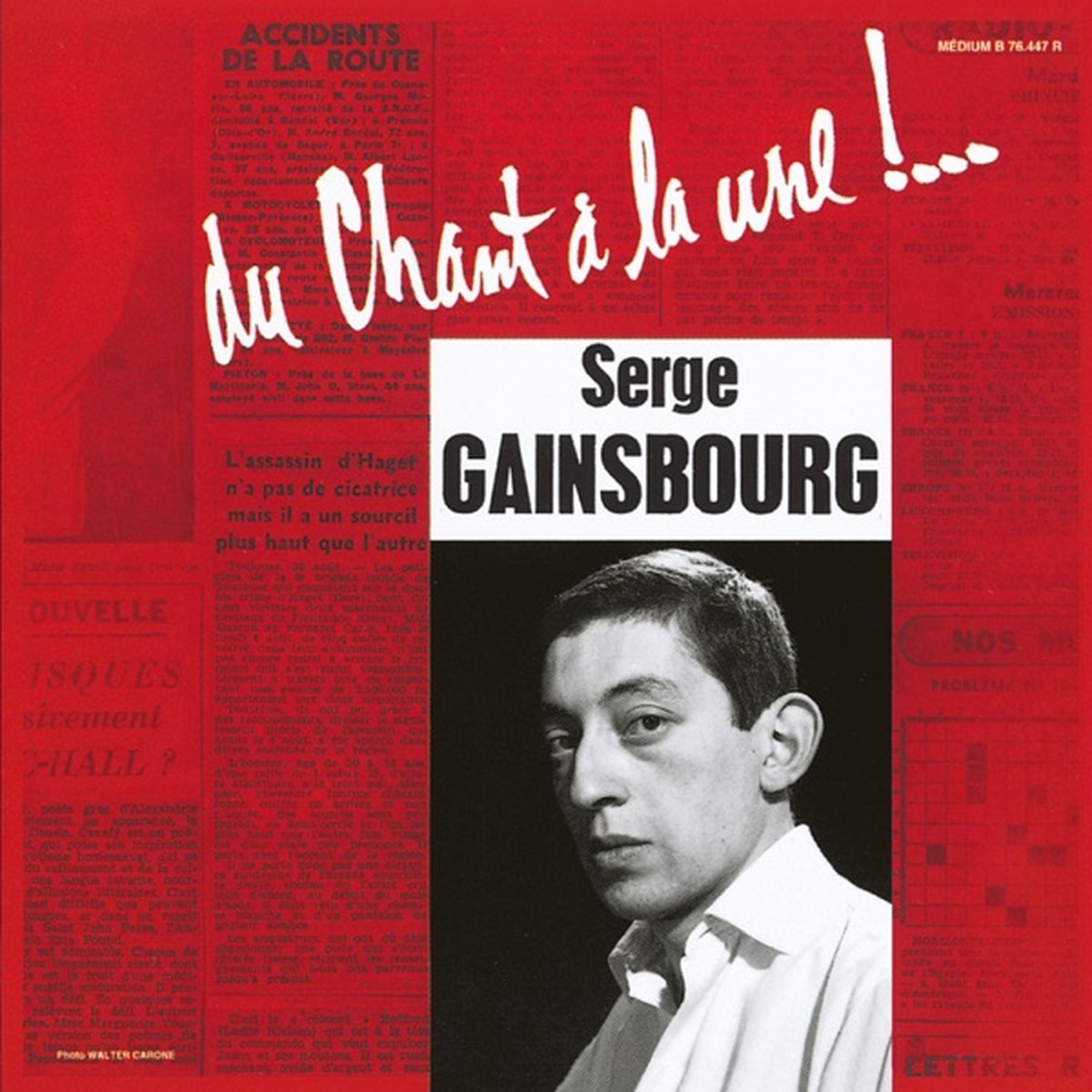 Du chant à la une !... by Serge Gainsbourg album cover