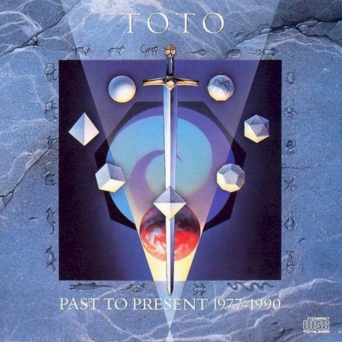 Past to Present 1977–1990 by Toto album cover