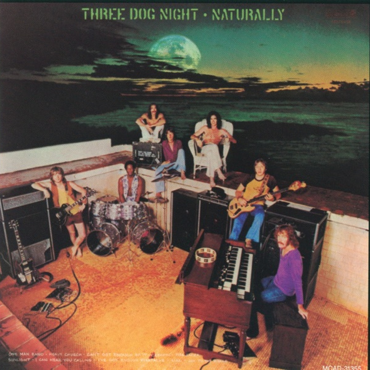 Naturally (Three Dog Night album) by Three Dog Night album cover