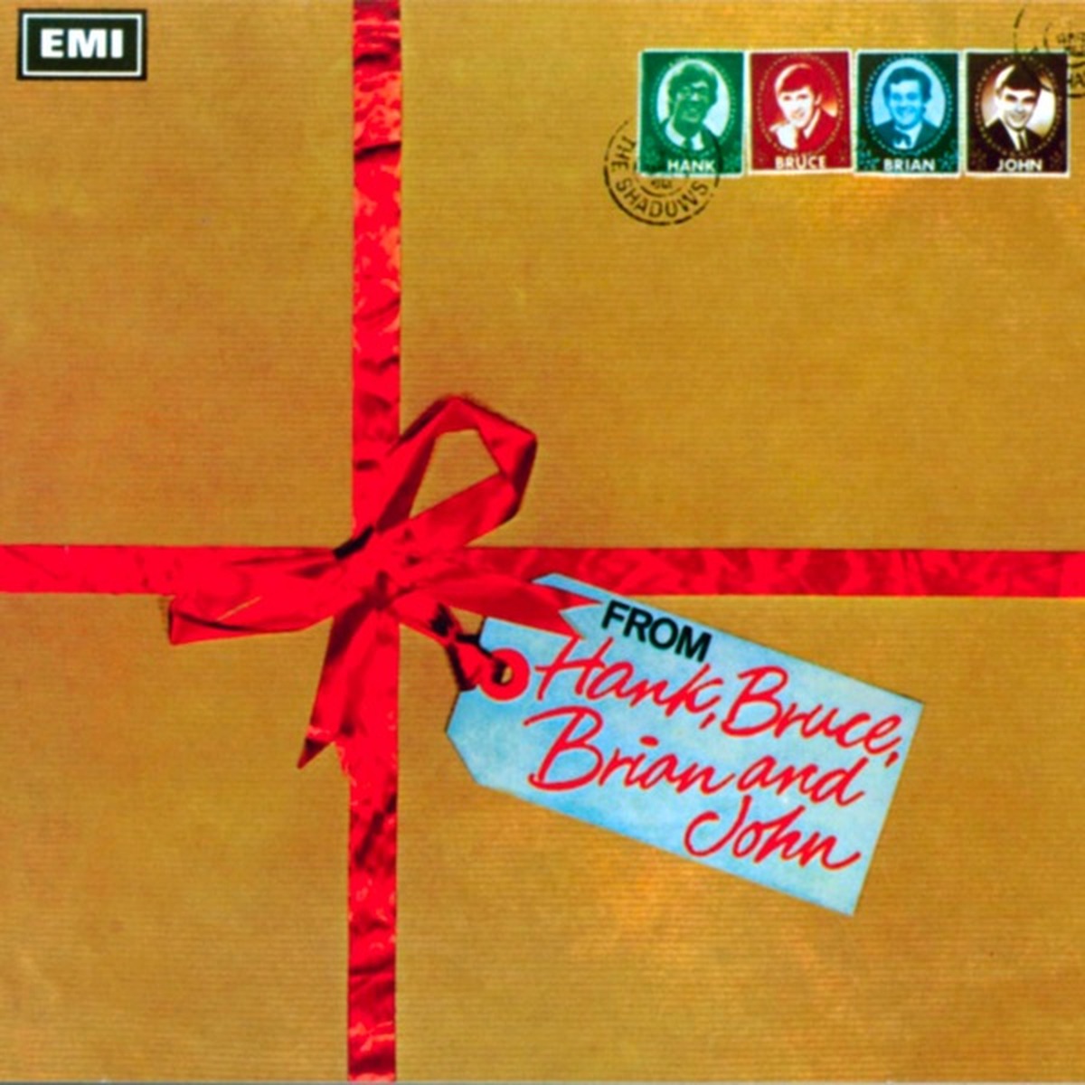 From Hank, Bruce, Brian and John by The Shadows album cover