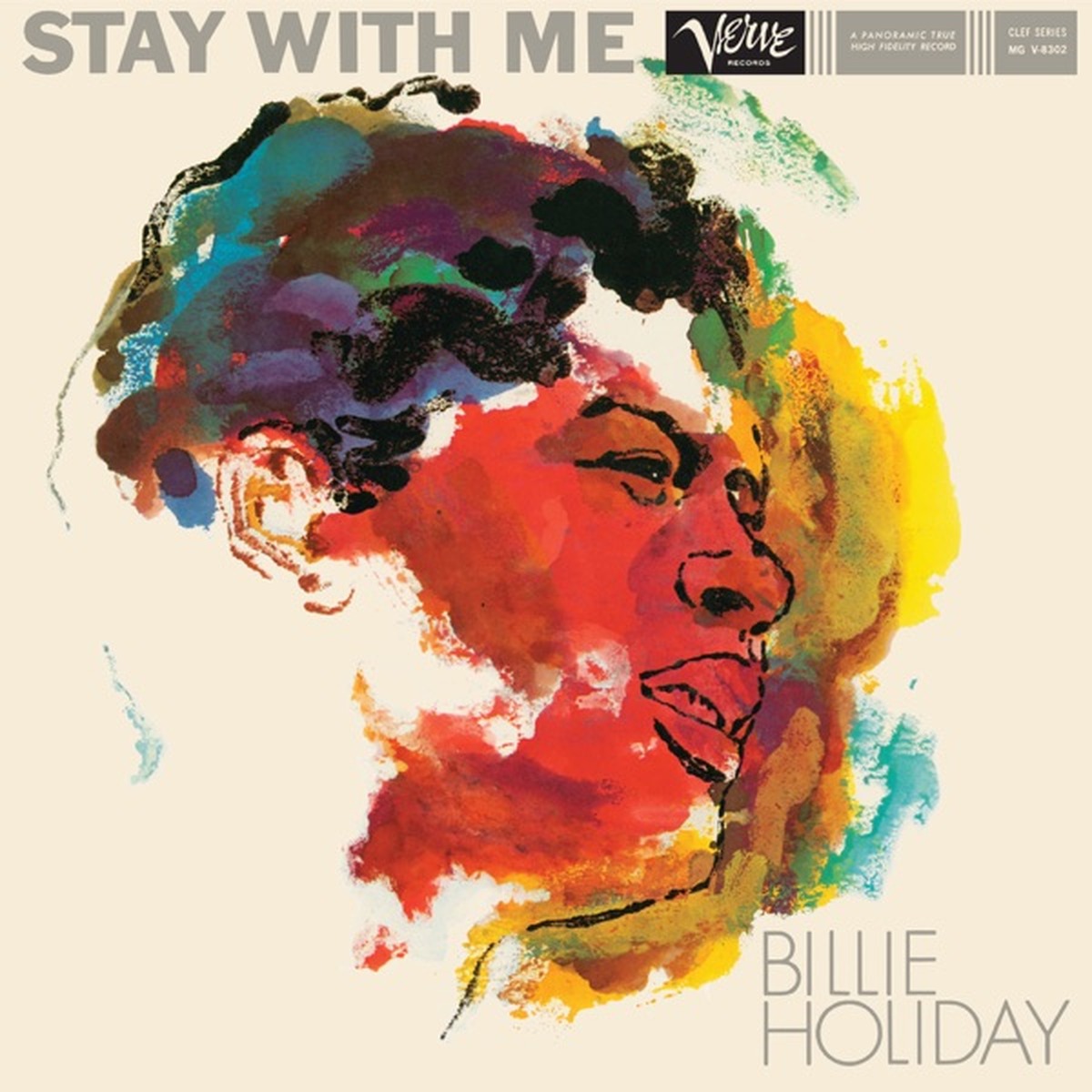 Stay with Me (album) by Billie Holiday album cover